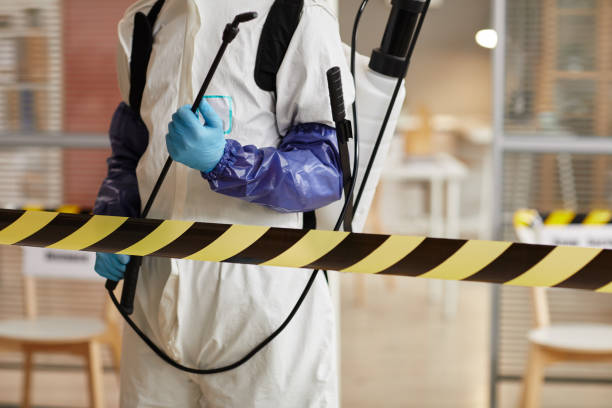 Professional Blood Cleanup technician working in El Dorado Hills, CA